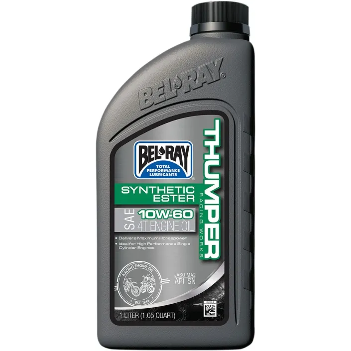 Ulei moto 4T Bel-Ray Thumper 10W-60 1L - ester sintetic, moto/ATV
