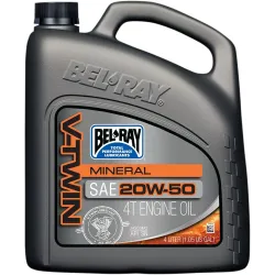 Ulei moto 4T Bel-Ray V-Twin 20W-50 4L - mineral