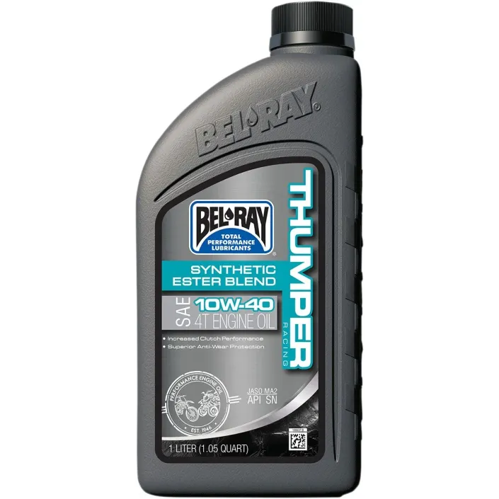 Ulei moto 4T Bel-Ray Thumper 10W-40 1L - ester sintetic, moto/ATV Ulei moto 4T Bel-Ray Thumper 10W-40 1L - ester sintetic, moto/ATV