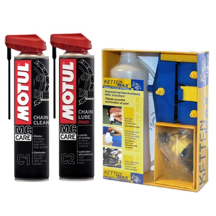 KETTENMAX & MOTUL - Kit curatare + ungere lant, varianta ROAD