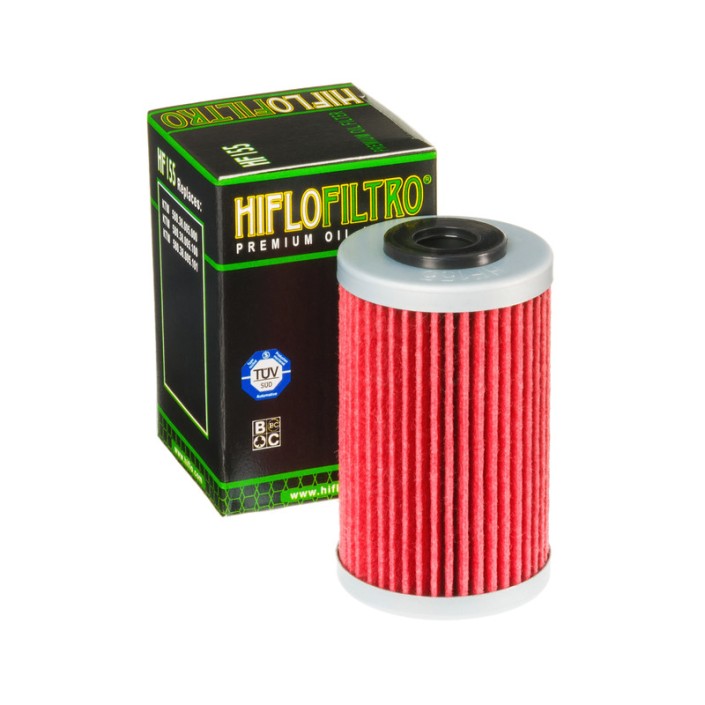 HIFLO - Filtru ulei HF155 [Filtrul 1 KTM - motor]
