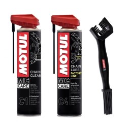 MOTUL - Kit curatare + ungere lant, varianta RACING [FACTORY LINE]