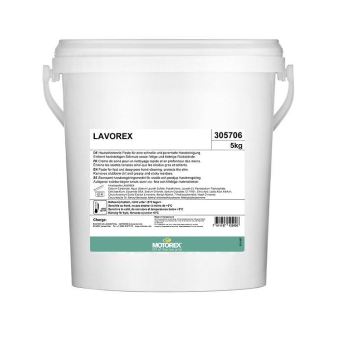 MOTOREX - PASTA CURATAT MAINI - LAVOREX 5Kg