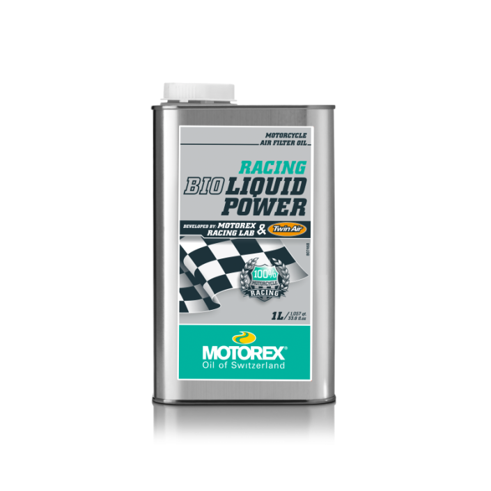 MOTOREX - AIR FILTER OIL - RACING BIO LIQUID POWER OIL - 1L