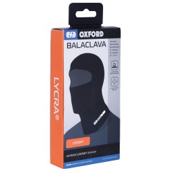 OXFORD - Cagula LYCRA un singur orificiu, negru