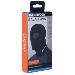 OXFORD - Cagula LYCRA vedere cu 2 orifici, negru