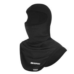 OXFORD - Cagula MICRO FIBRE cu protectie gat si pieptar [neck tube], negru