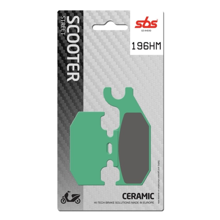 SBS - placute frana 196HM - Scooter [Ceramic]