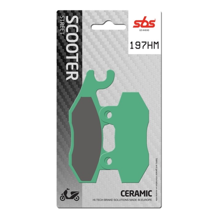 SBS - placute frana 197HM - Scooter [Ceramic]