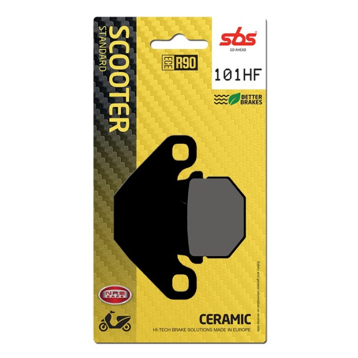 SBS - placute frana 101HF [544HF] - Scooter [Ceramic]