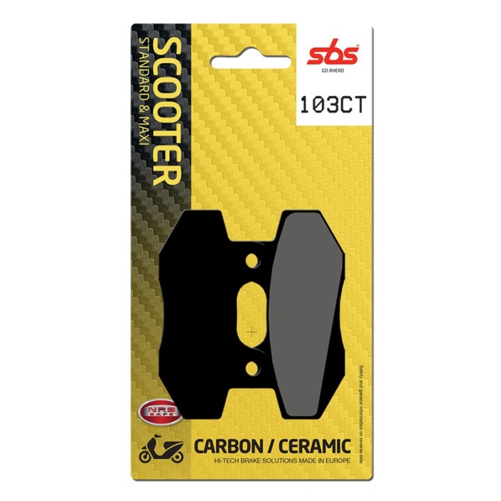 SBS - placute frana 103CT - Scooter [Carbon / Ceramic]