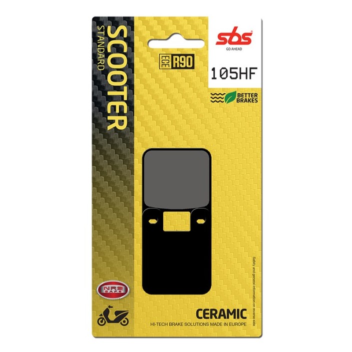 SBS - placute frana 105HF [559HF] - Scooter [Ceramic]