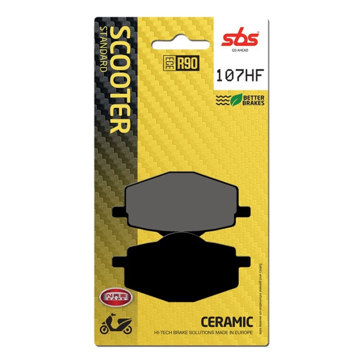 SBS - placute frana 107HF - Scooter [Ceramic]