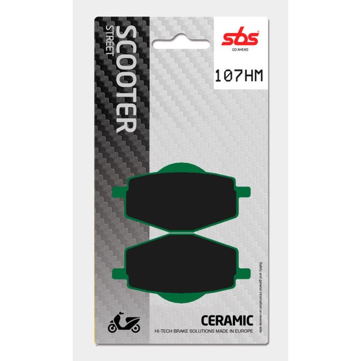 SBS - placute frana 107HM - Scooter [Ceramic]