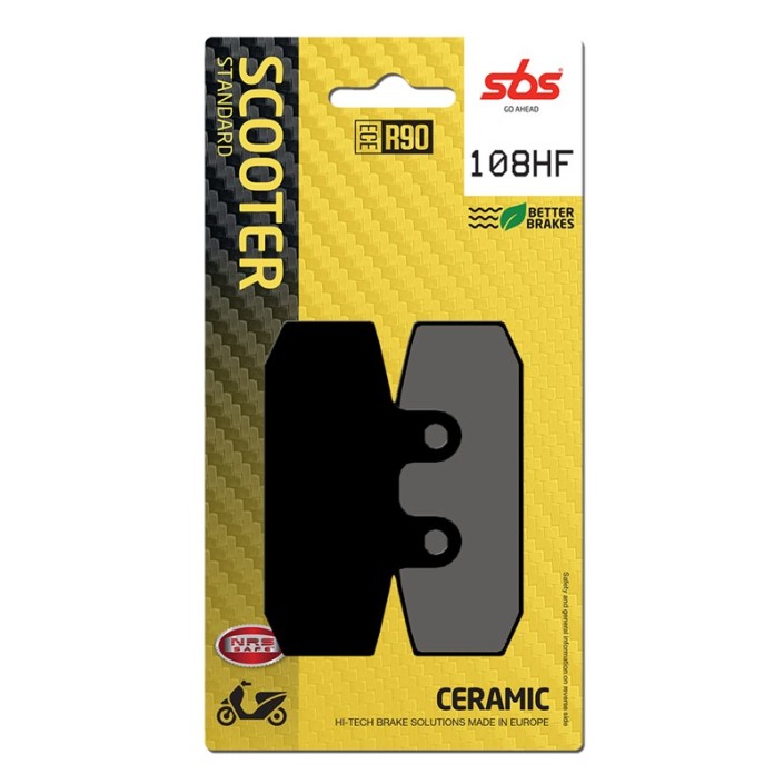 SBS - placute frana 108HF [588HF] - Scooter [Ceramic]