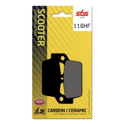 SBS - placute frana 116HF - Scooter [Ceramic]