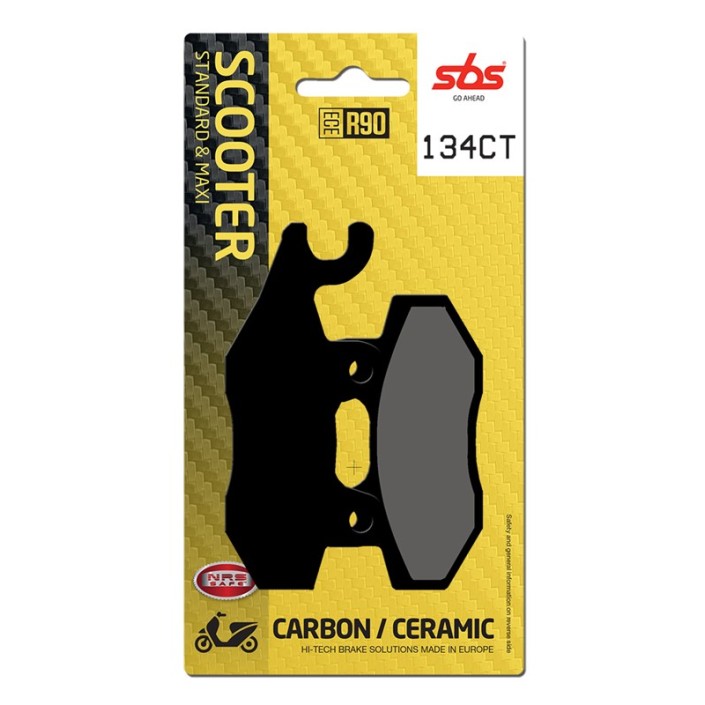 SBS - placute frana 134CT - Scooter [Carbon / Ceramic]