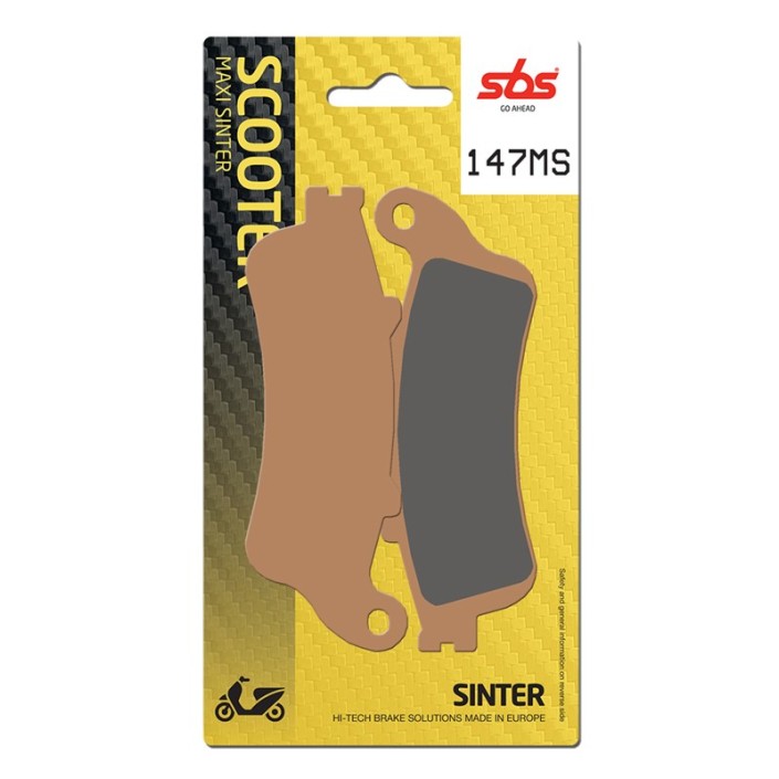 SBS - placute frana 147MS - Maxi Scooter [Sinter]