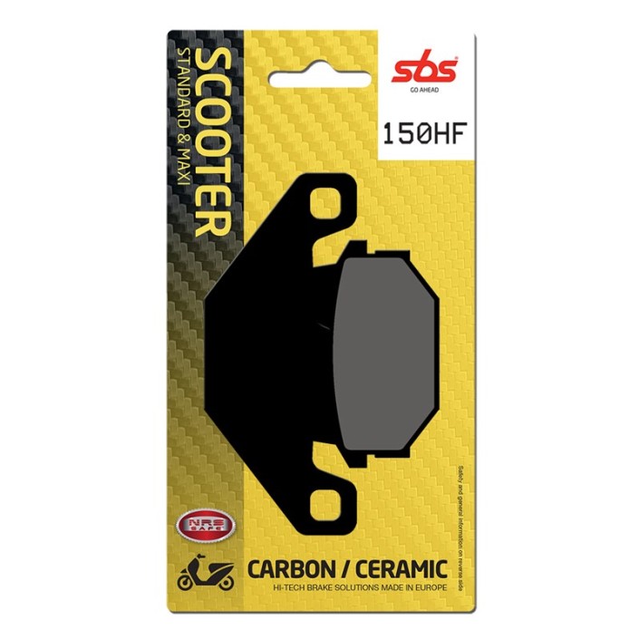SBS - placute frana 150HF [745HF] - Scooter [Ceramic]