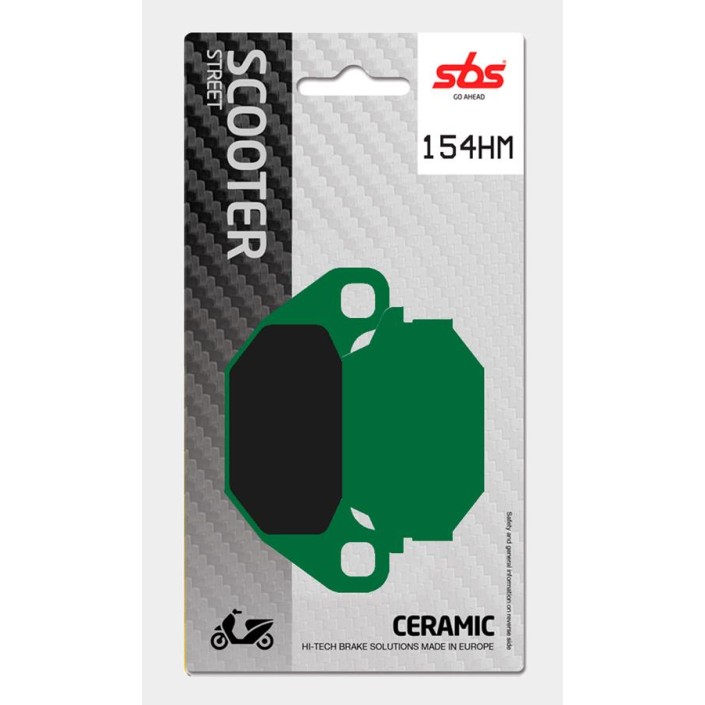 SBS - placute frana 154HM - Scooter [Ceramic]