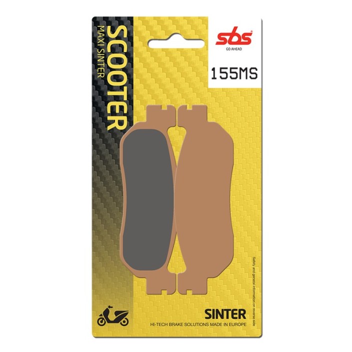 SBS - placute frana 155MS - Maxi Scooter [Sinter]