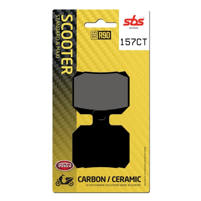 SBS - placute frana 157CT - Scooter [Carbon / Ceramic]