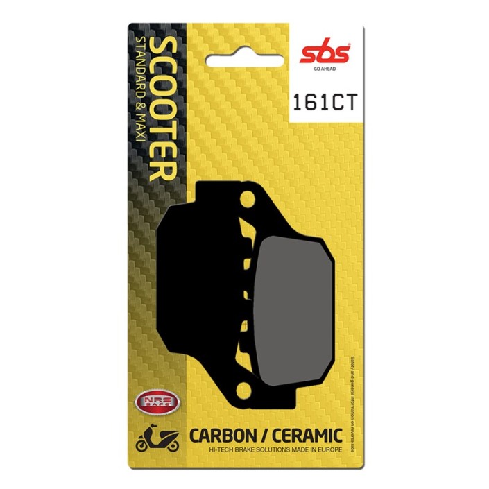 SBS - placute frana 161CT - Scooter [Carbon / Ceramic]