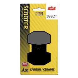 SBS - placute frana 166CT - Scooter [Carbon / Ceramic]