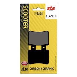 SBS - placute frana 167CT - Scooter [Carbon / Ceramic]