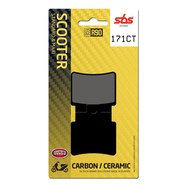 SBS - placute frana 171CT - Scooter [Carbon / Ceramic]