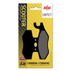 SBS - placute frana 187CT - Scooter [Carbon / Ceramic]
