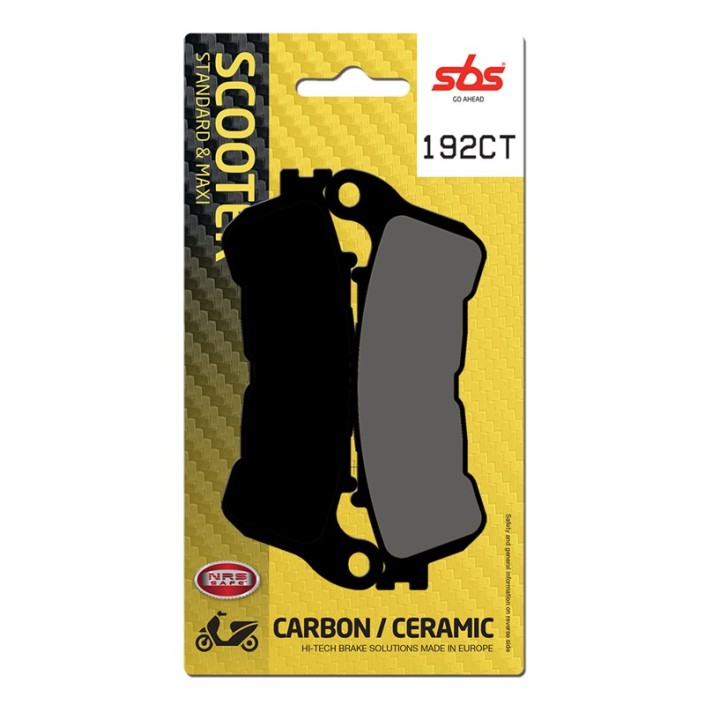 SBS - placute frana 192CT - Scooter [Carbon / Ceramic]