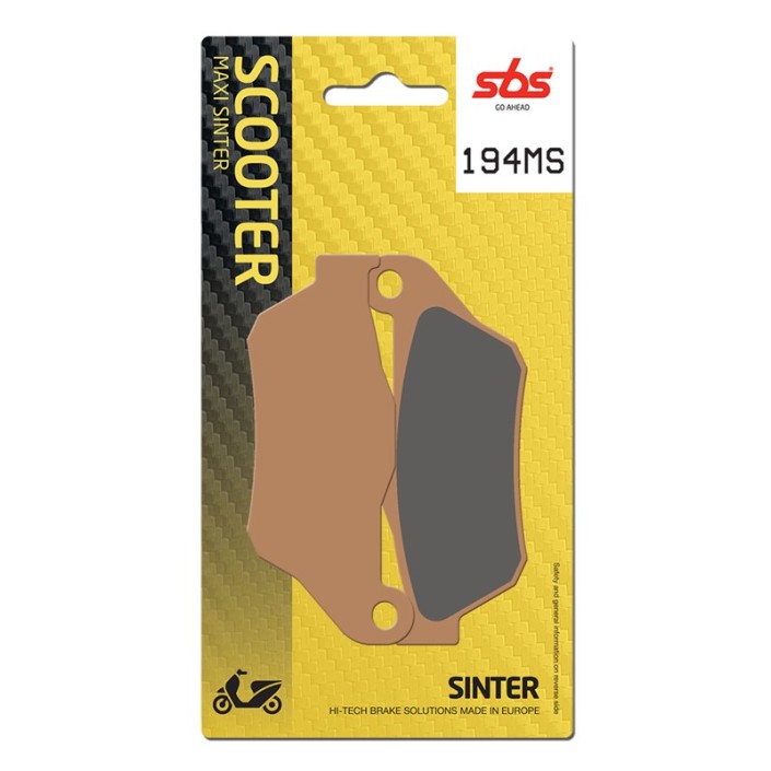SBS - placute frana 194MS - Maxi Scooter [Sinter]