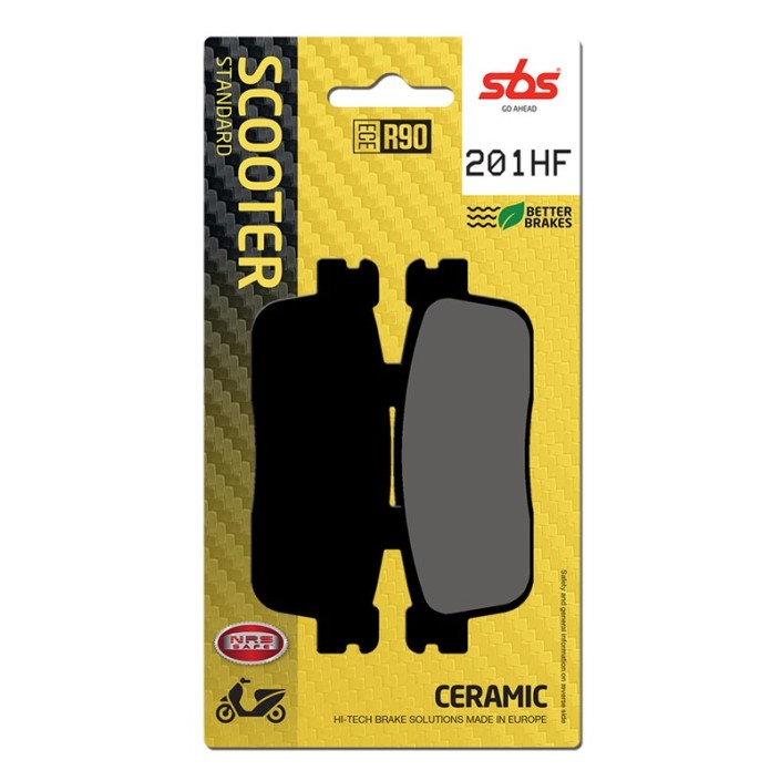 SBS - placute frana 201HF [847HF] - Scooter [Ceramic]