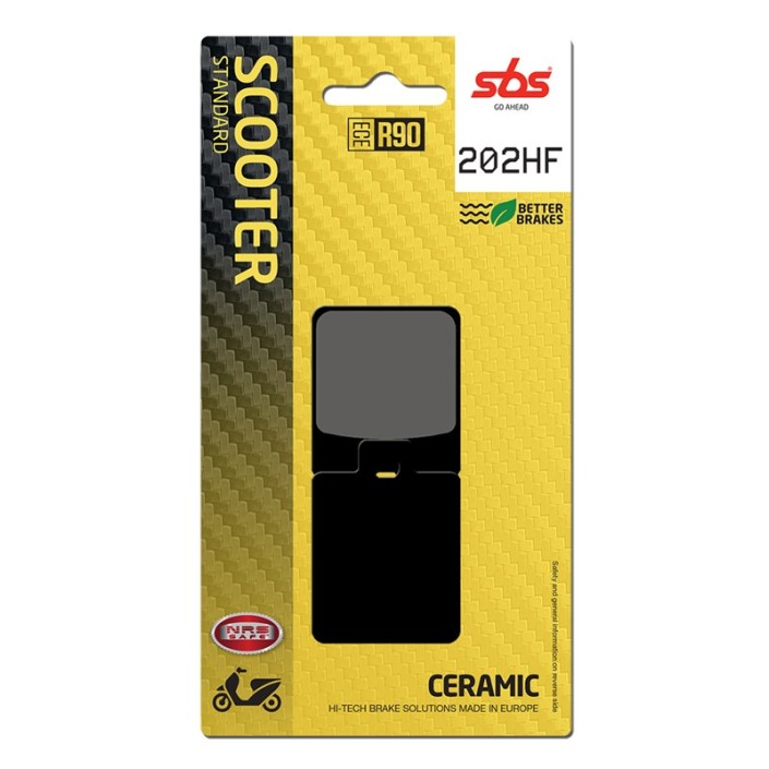 SBS - placute frana 202HF - Scooter [Ceramic]