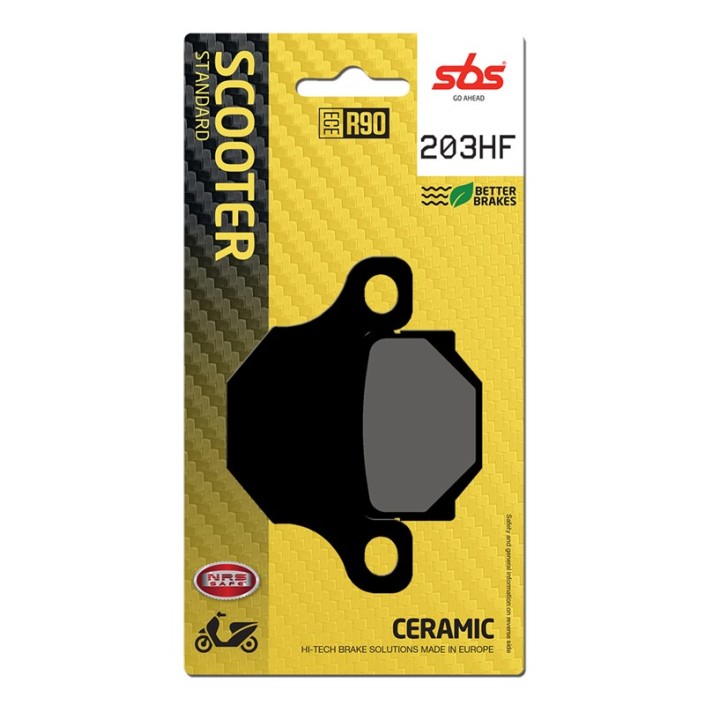 SBS - placute frana 203HF - Scooter [Ceramic]