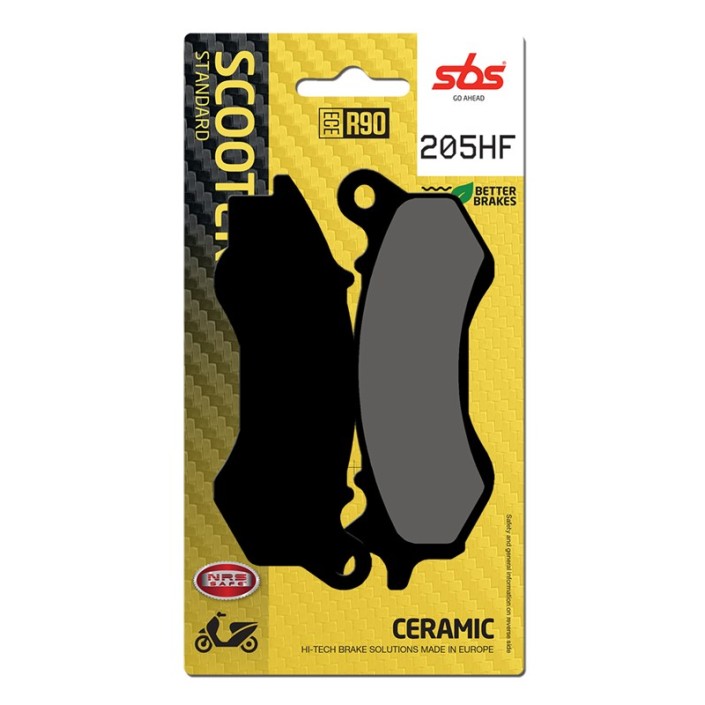SBS - placute frana 205HF - Scooter [Ceramic]