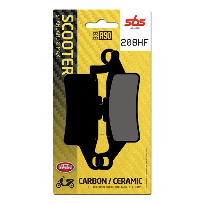 SBS - placute frana 208HF - Scooter [Ceramic]