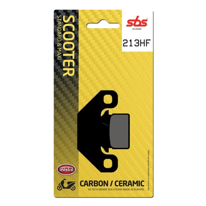 SBS - placute frana 213HF - Scooter [Ceramic]