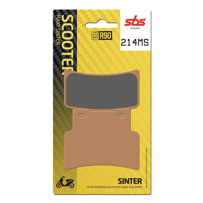 SBS - placute frana 214MS - Maxi Scooter [Sinter]