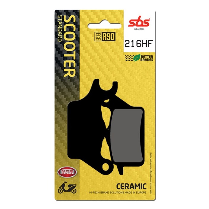 SBS - placute frana 216HF - Scooter [Ceramic]