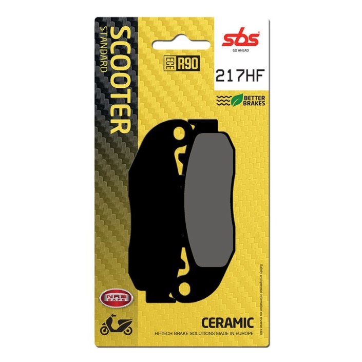 SBS - placute frana 217HF - Scooter [Ceramic]