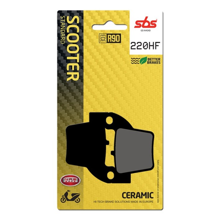 SBS - placute frana 220HF - Scooter [Ceramic]