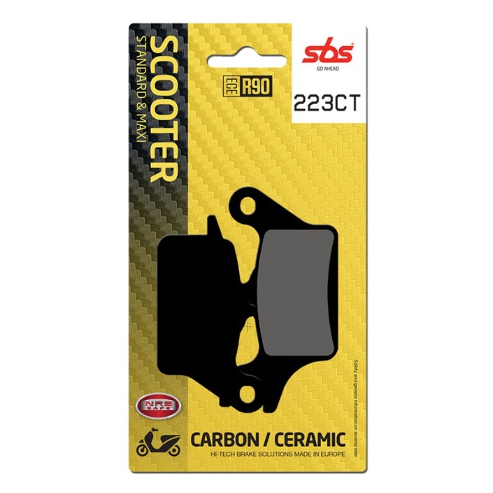 SBS - placute frana 223CT - Scooter [Carbon / Ceramic]