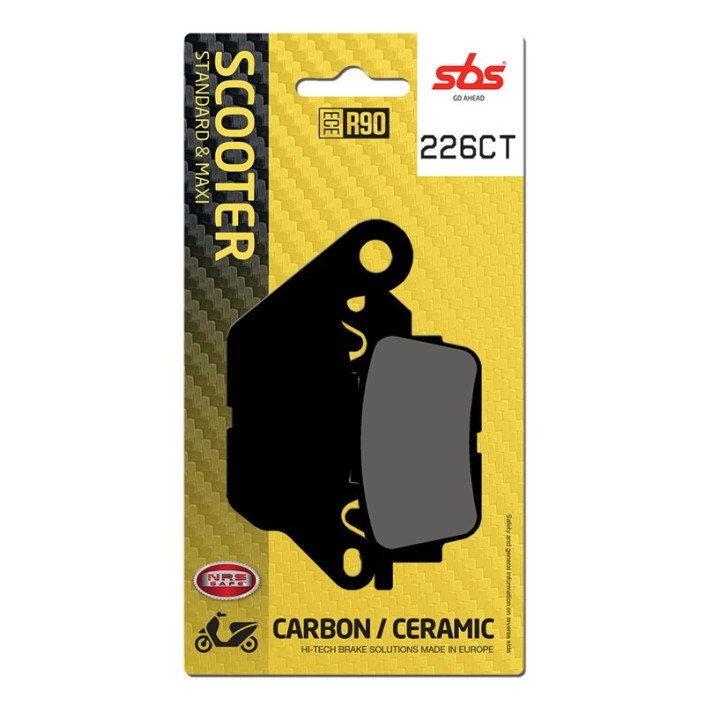 SBS - placute frana 226CT - Scooter [Carbon / Ceramic]