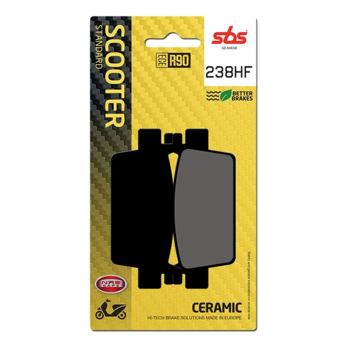 SBS - placute frana 238HF - Scooter [Ceramic]