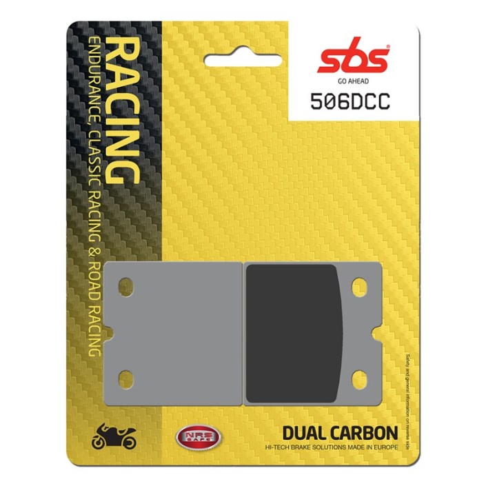 SBS - placute frana 506DCC - Classic Racing [Dual Carbon]