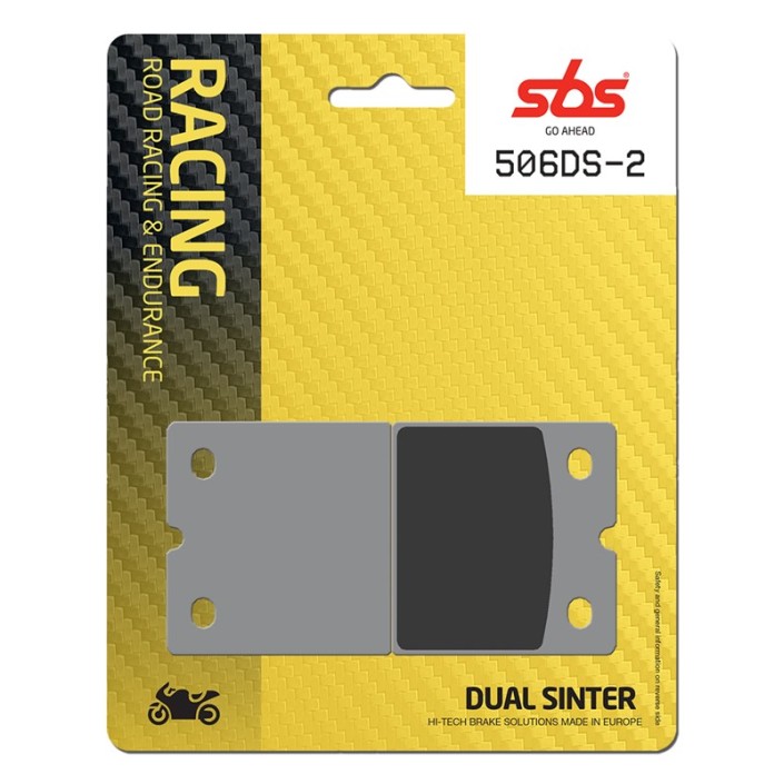 SBS - placute frana 506DS-2 - Racing [Dual Sinter]