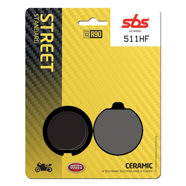 SBS - placute frana 511HF - Street [Ceramic]