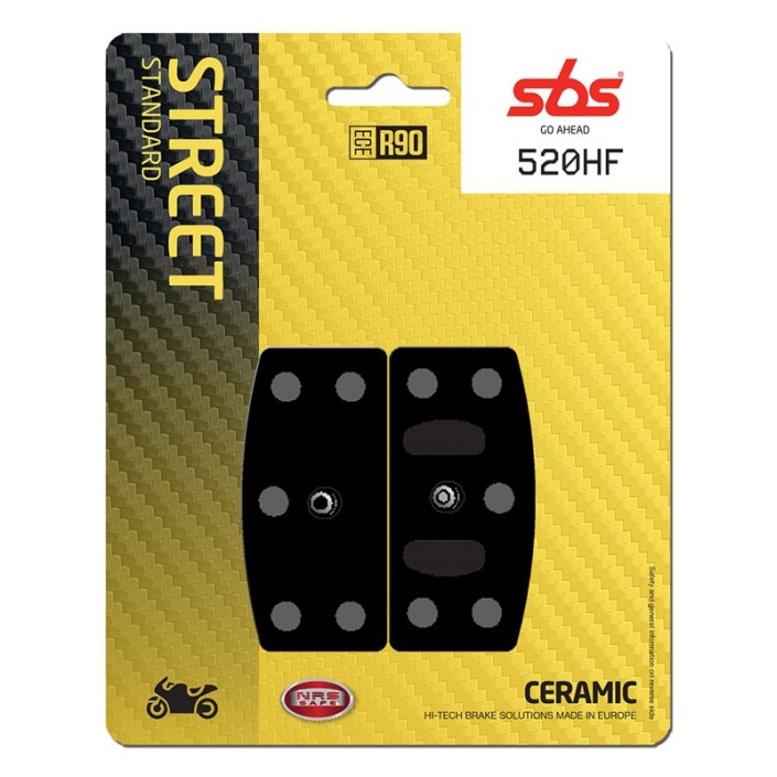 SBS - placute frana 520HF - Street [Ceramic]